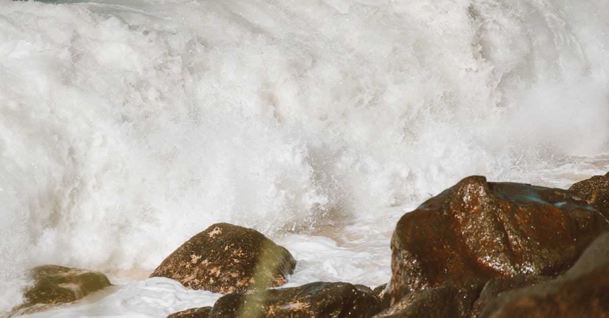 Stop my pot splashing me - Free stock photo of beach, h2o, landscape