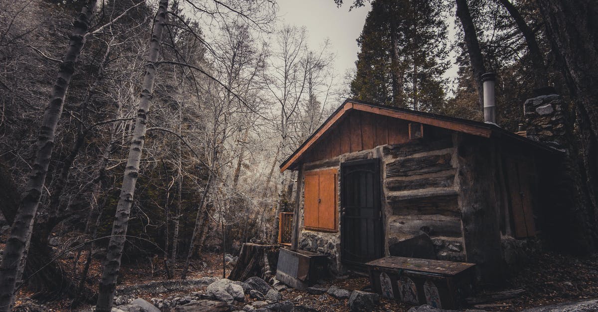 storing liquor in cabin for the winter--quality loss? - Brown Wooden House