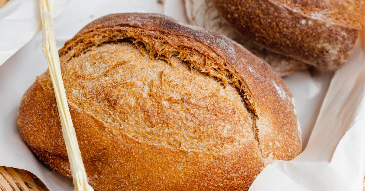 Storing Whole Wheat and Unbleached Flour - Bread on Wicker Basket