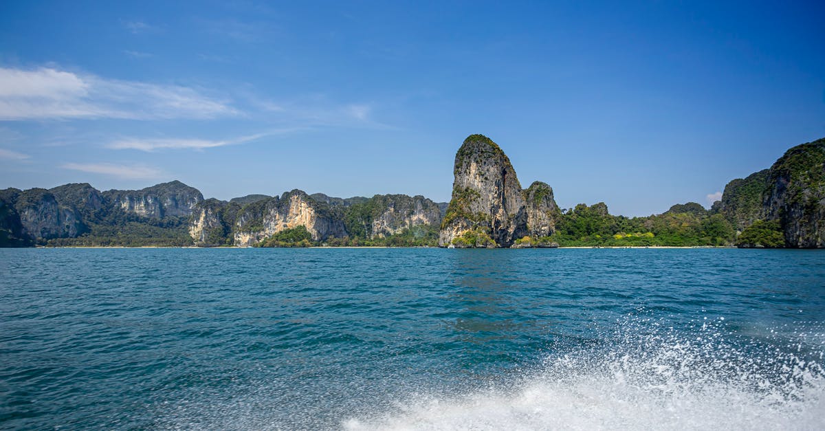 Substitute for chickpeas in Thailand - Green and Brown Island on Blue Sea Under Blue Sky