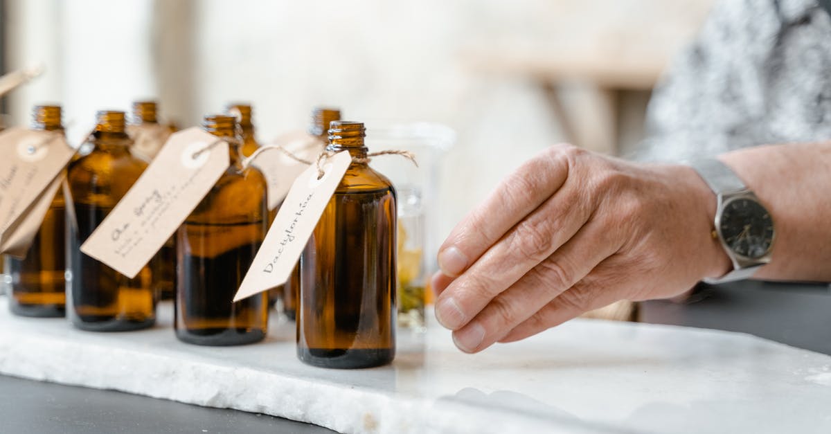 Substitute for pig products [closed] - A Person Reaching for a Perfume Bottle