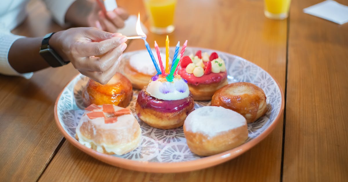 Substitutes for yak butter in butter tea - Person Holding a Tray of Cupcakes With Lighted Candles