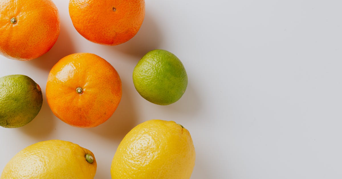 Substituting meyer lemons for sour oranges - Photo Of Orange Beside Lemon