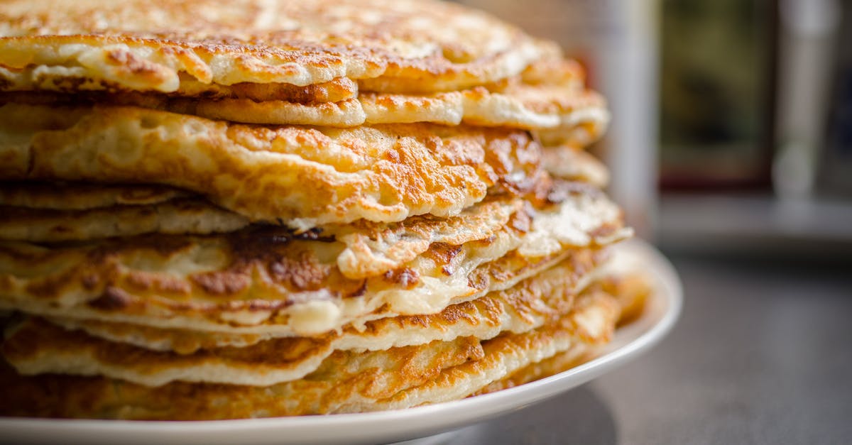 Substitution for baking soda in pancakes - Selective Focus of Pile of Pan Cakes