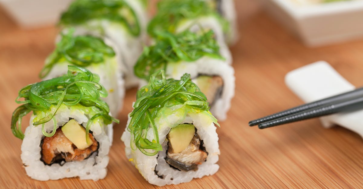 Sushi using brown rice - Free stock photo of asia, background, baked goods