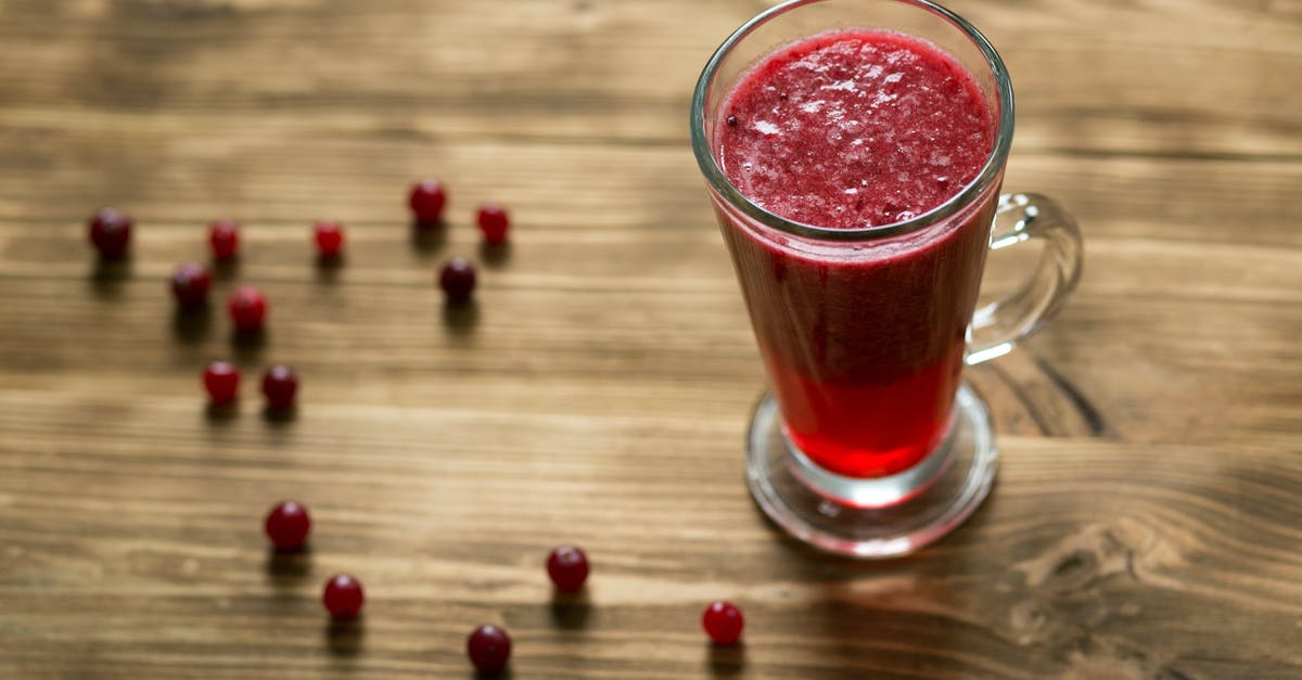 Sweetening cranberry juice impossible? - Clear Drinking Glass With Red Juice