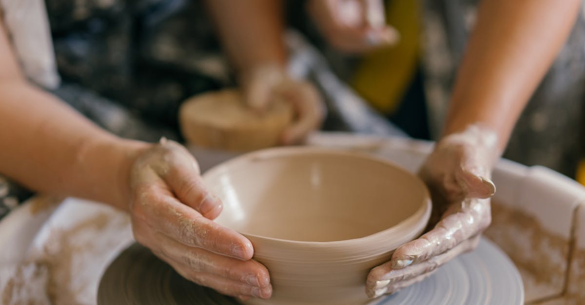 Taiyaki not forming correctly - Person Shaping the Clay Using Hands 