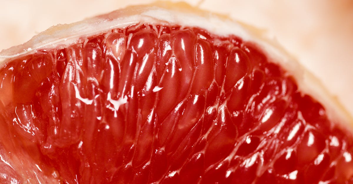 Tamarind Pulp Gritty - Close-Up Shot of a Grapefruit
