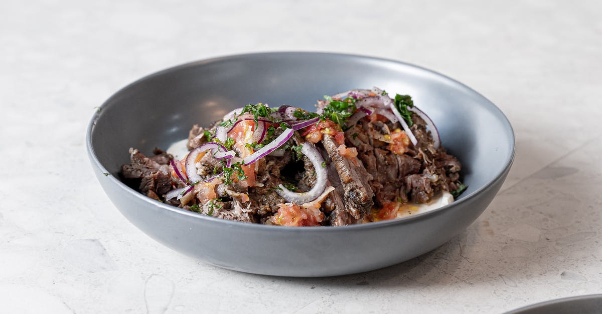 Testing for beef - Cooked Food in White Ceramic Bowl