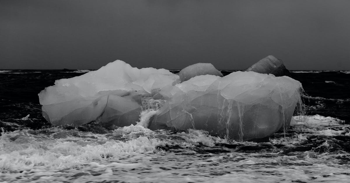 Thawing haggis safely [duplicate] - Grayscale Photography of Glacier