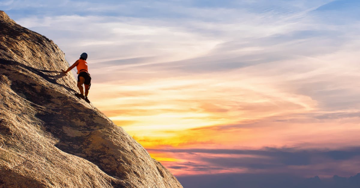 The muffins were rock hard, what did I do wrong? - Person Climbing on Mountain