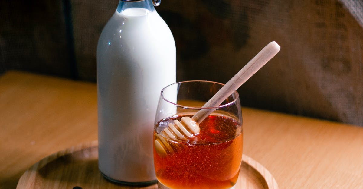 The Perfect Smoothie - Liquid Milk versus Powdered Milk - Milk And Honey On Wooden Tray