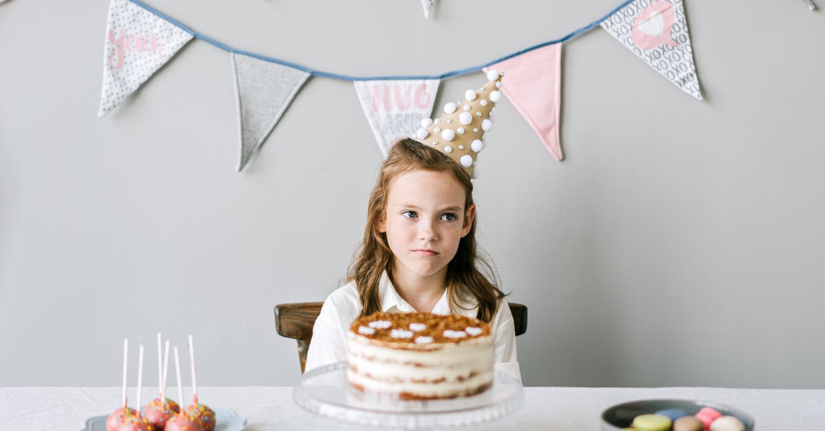 timing on baking a birthday cake - A Girl Celebrating Her Birthday