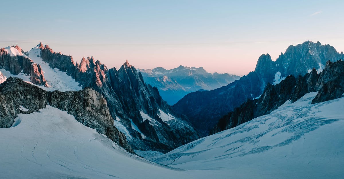 To freeze or not to freeze? - Photo Of Snow Capped Mountains During Dawn 