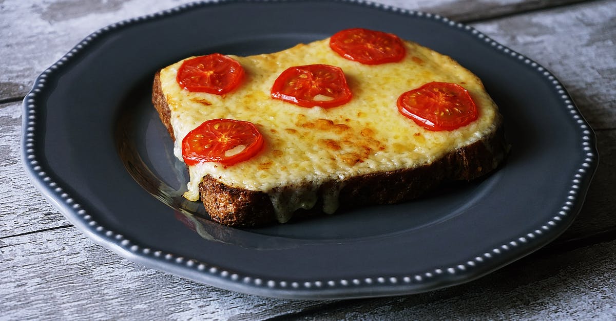 Toast bread slices in a convection microwave? - Pizza on the Black Plate