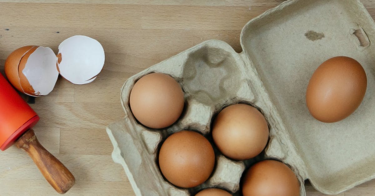 Tomato Products containing Citric Acid - Egg placed on table in kitchen