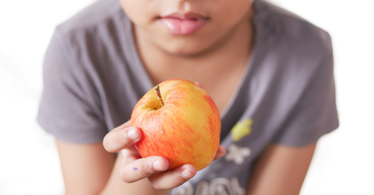 Too much cardamom in apple butter - Boy in Gray Crew Neck T-shirt Holding Apple