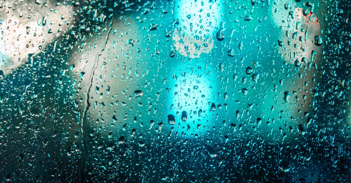 Triple cooked chips: Removing moisture by cooling - Close-Up Photo of Wet Glass