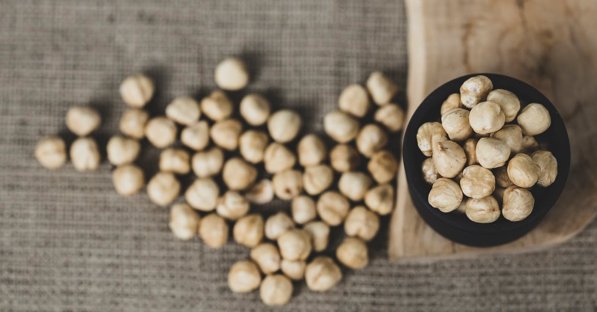 TVP - textured vegetable protein - Garbanzo Beans in a Cup