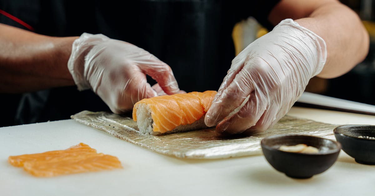 Understanding the steps to prepare sushi rice - A Chef Making Sushi