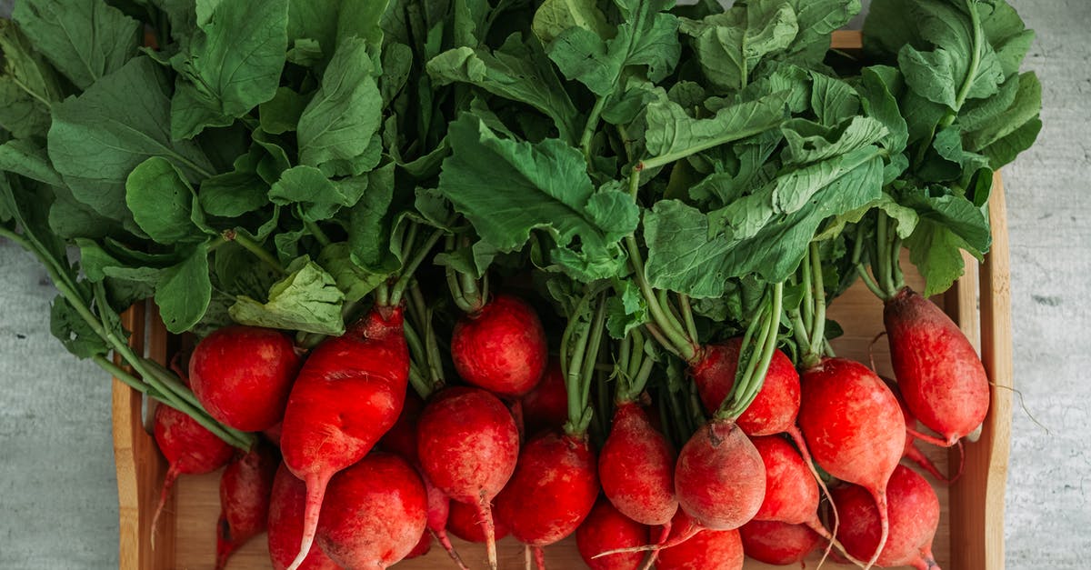 Uses for radish and turnip greens? [closed] - Fresh Red Radish on Brown Wooden Tray