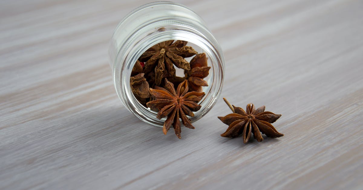 Using anise seed instead of star anise - Bottle Of Anise