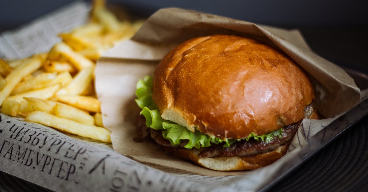 Veg Burger Advice, Am i missing something? - Burger With Lettuce and Fries on Brown Wooden Chopping Board