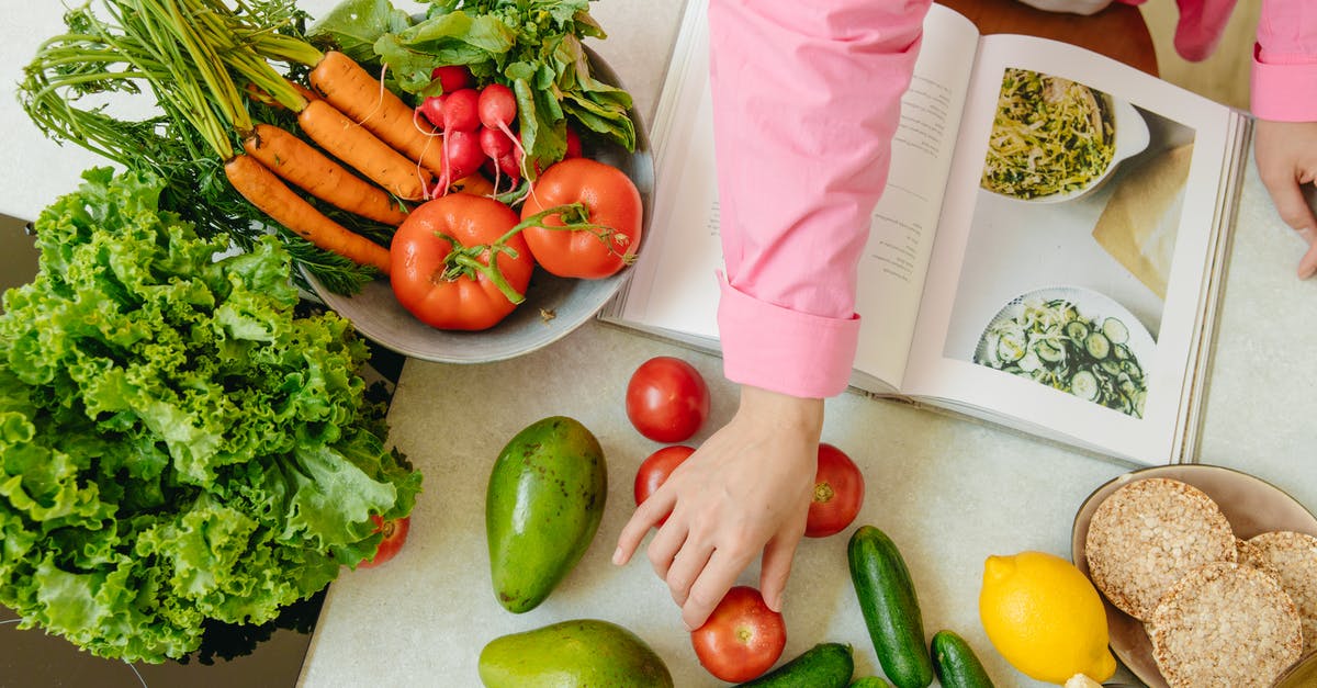 Way to Differentiate between Necessary vs Additional Ingredients in Recipes - Fresh Vegetables and Fruits on the Table