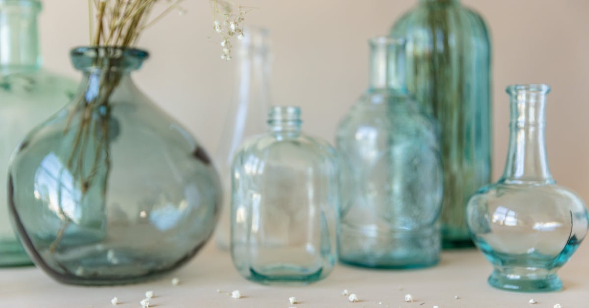 What's 香茜 or 芫荽 in English? - Three Clear Glass Bottles on White Table