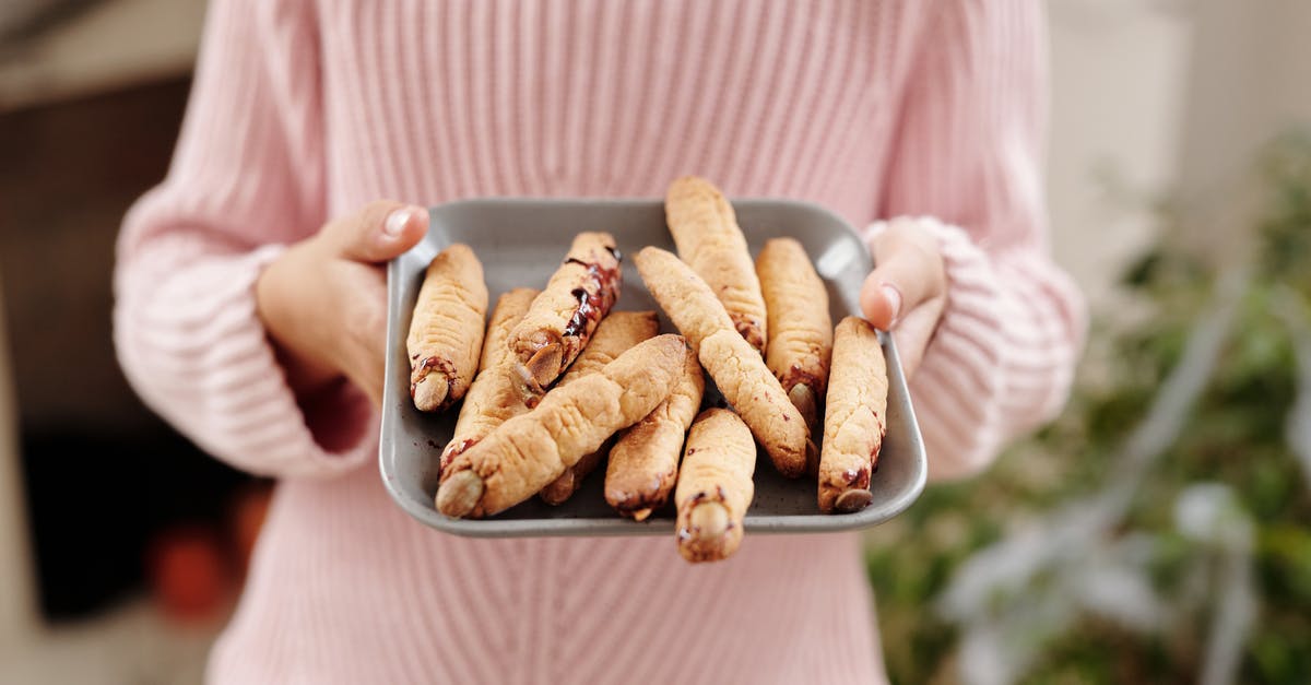 What's a good molasses-based glaze for pork tenderloin? - Person Holding A Tray Of Bread With Witch Fingers Design 