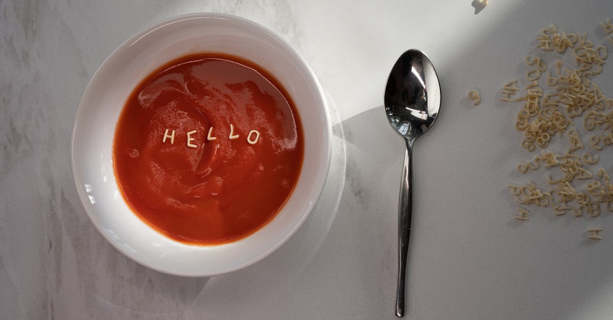 What's the difference between gazpacho and normal soups? - Red Sauce in White Ceramic Bowl