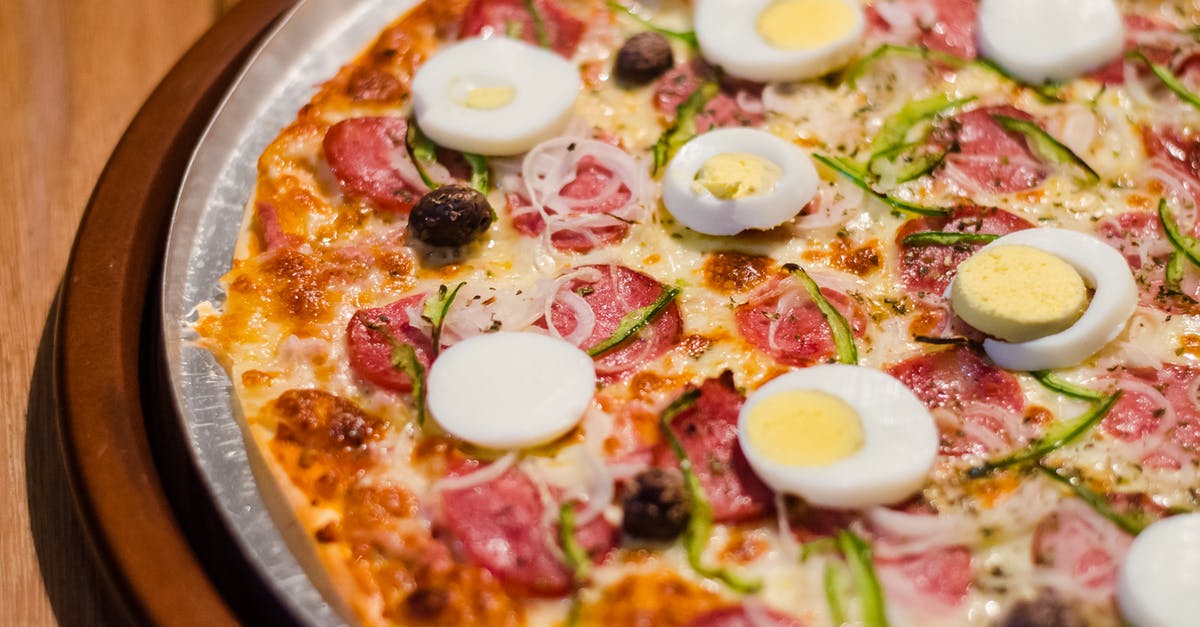 What's the difference between Salami and Pepperoni? - Pepperoni Pizza With Eggs