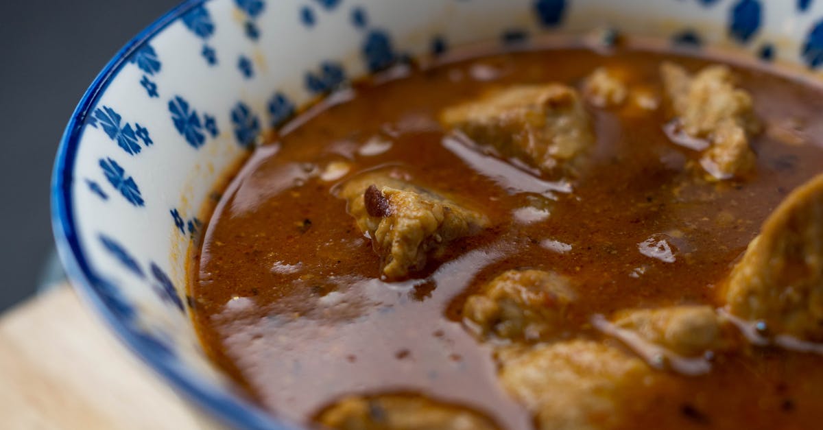 What's the difference between soup meat and stew meat? - A Stew Dish in Macro Shot Photography