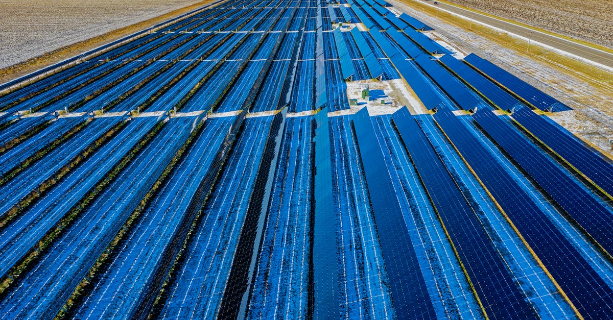 What's the numbering system for spaghetti and does it matter? - Aerial Photography of Blue Solar Panels