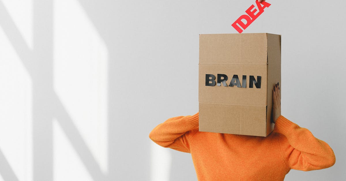 What's the purpose of a bread box? - Box with Brain inscription on head of anonymous woman