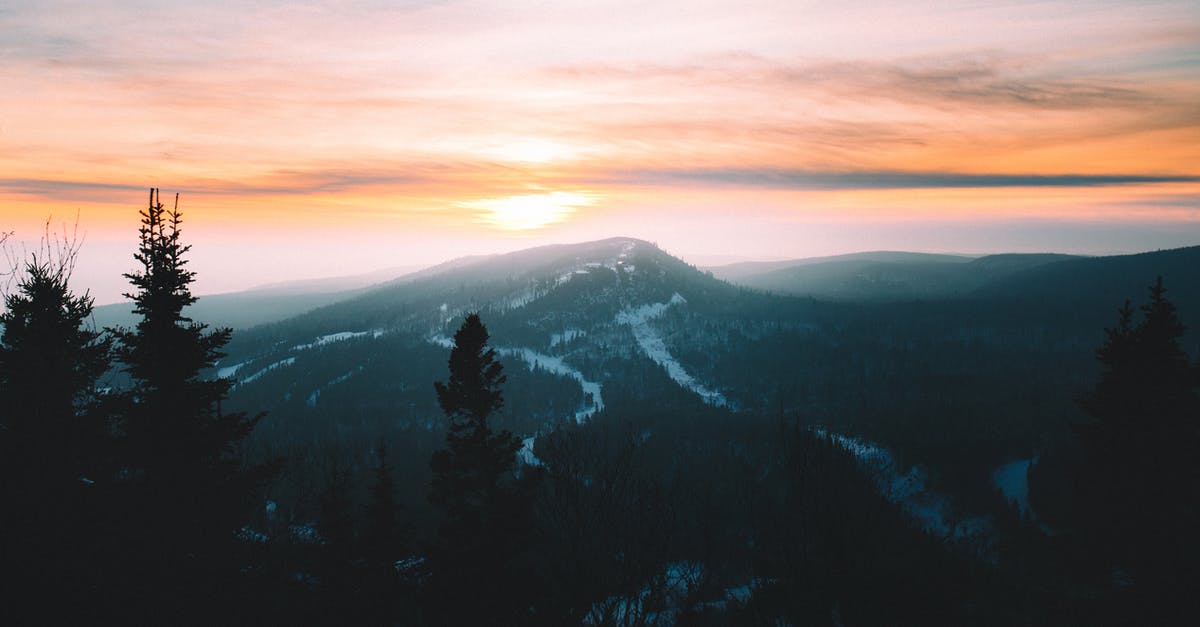 What's the US equivalent of double and single cream? - Scenic Photo Of Mountain During Dawn 