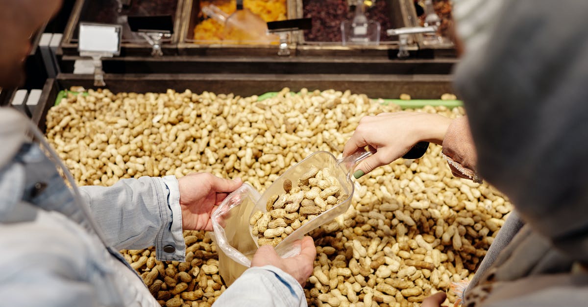 what about peanuts that makes them more nut like than bean like? - People Buying Peanuts