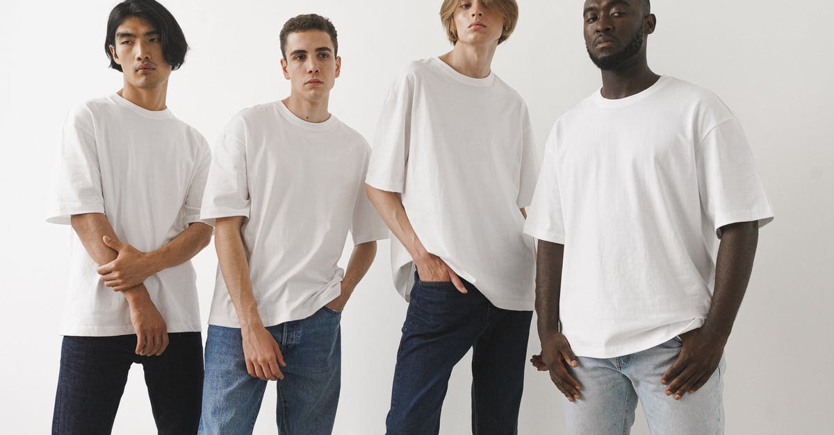 What are the different effects that different washes produce in baked goods? - Men Posing in White T Shirts and Jeans