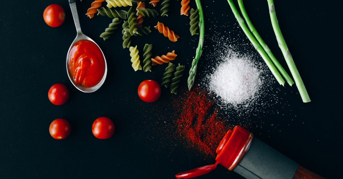 What are the minimum ingredients for a pasta sauce? - Fusilli Pasta and Cherry Tomatoes