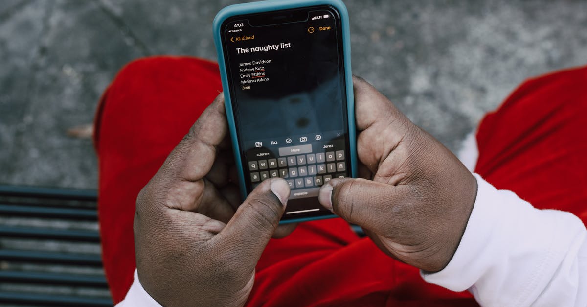 What are the names of these vegetables? - Close-Up Shot of a Person Typing His Naughty List