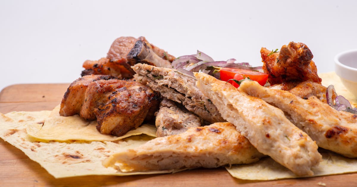 What bones for beef stock - Meat Dish over a Wooden Tray