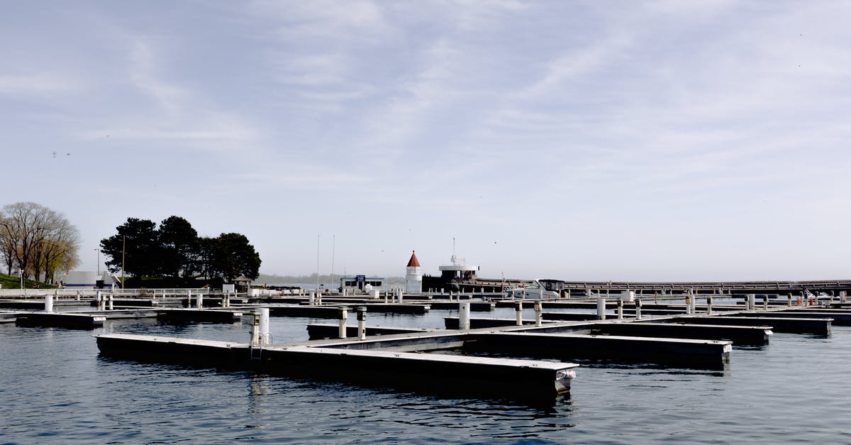 What can I do with a lot of bay leaves? - Empty lots of yacht parking on rippling water in harbor against cloudy blue sky