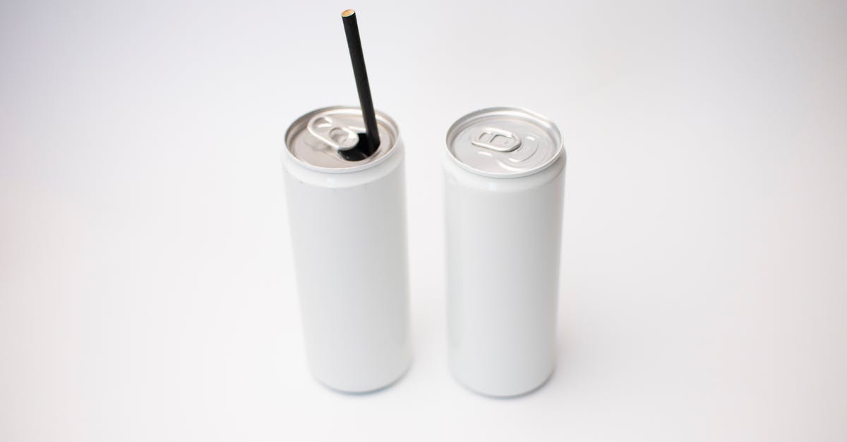 What can I do with lots of plain sweetened yogurt? [closed] - An Opened Tin Can with Straw