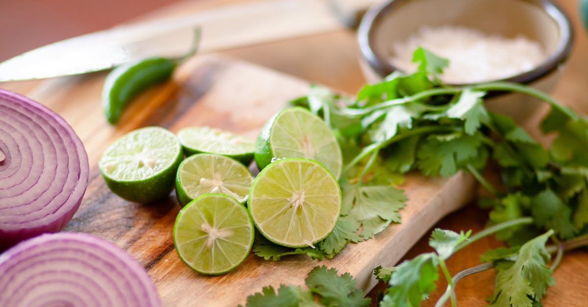 What can I substitute for Kaffir Lime Leaves? - Sliced Lime and Coriander