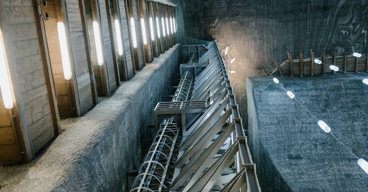 What caused my electric deep fryer to overcook violently? - Metal construction inside of salt mine with lamps