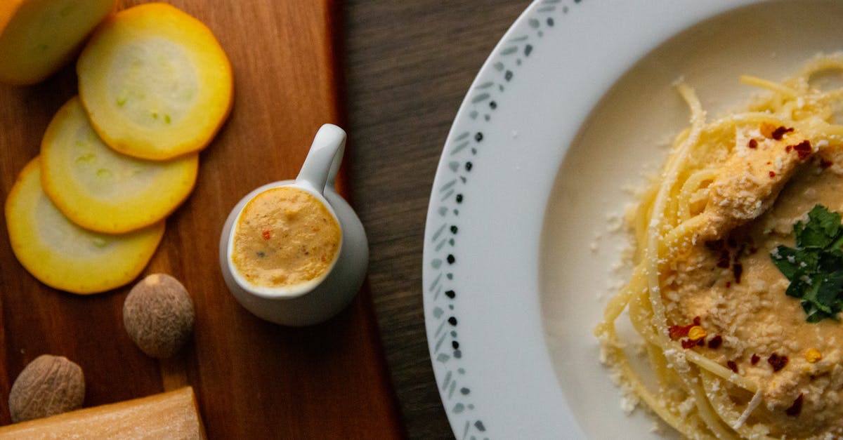 What causes Béchamel Sauce to get so clumpy? [duplicate] - Egg Pie on White Ceramic Plate