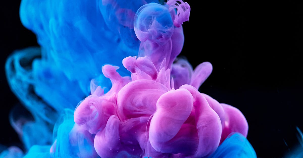 What causes changing blue and purple pigments in food? - High-Speed Photography of Colorful Ink Diffusion in Water