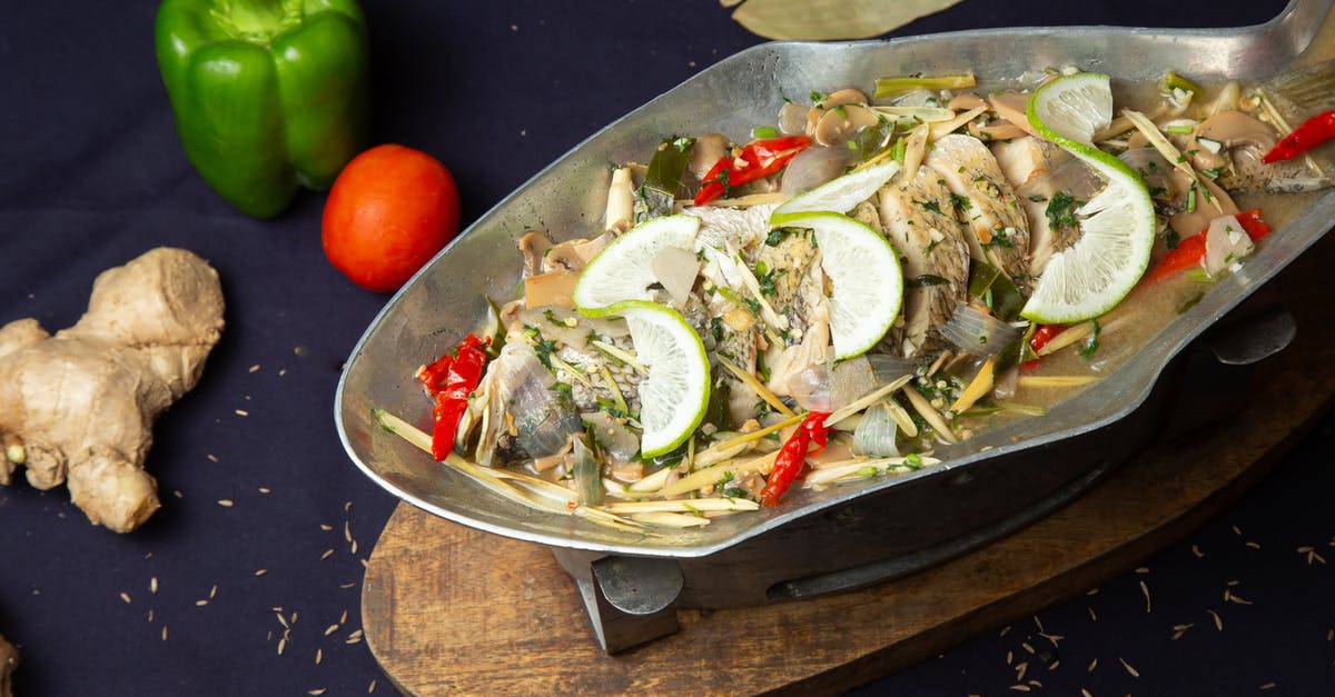 What causes steamed fish to become mushy? - A Delicious Steamed Fish with Red Chilies and Slices of Lime