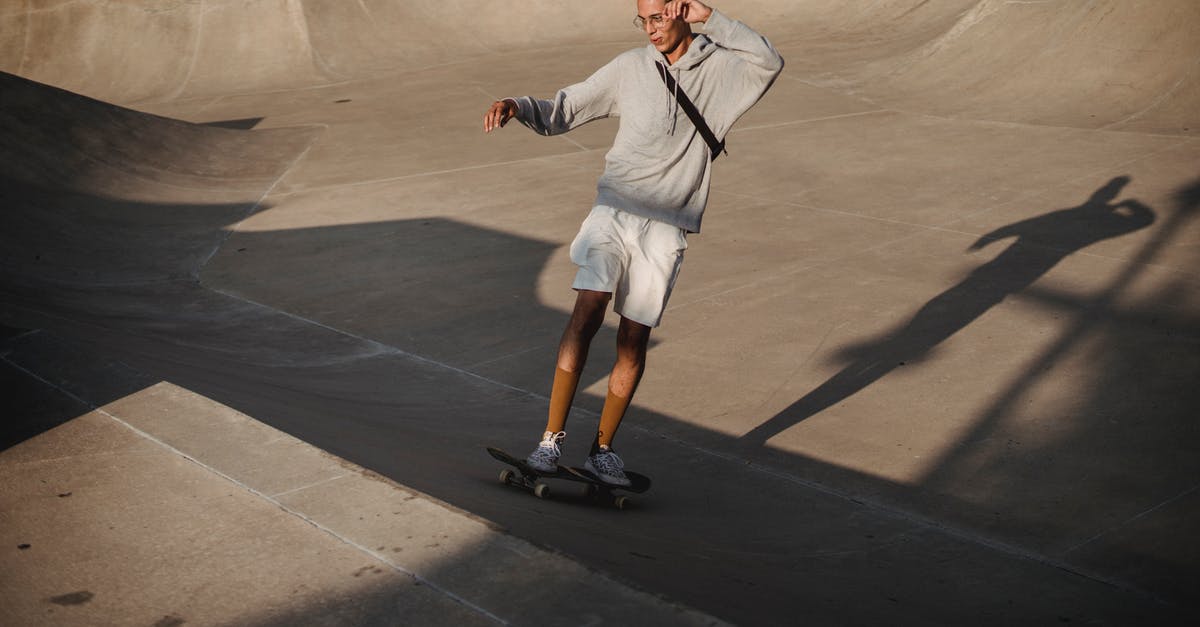 What determines the shape-holding ability of cookies? - From above full body of determined male athlete riding skateboard on ramp during workout in skate park