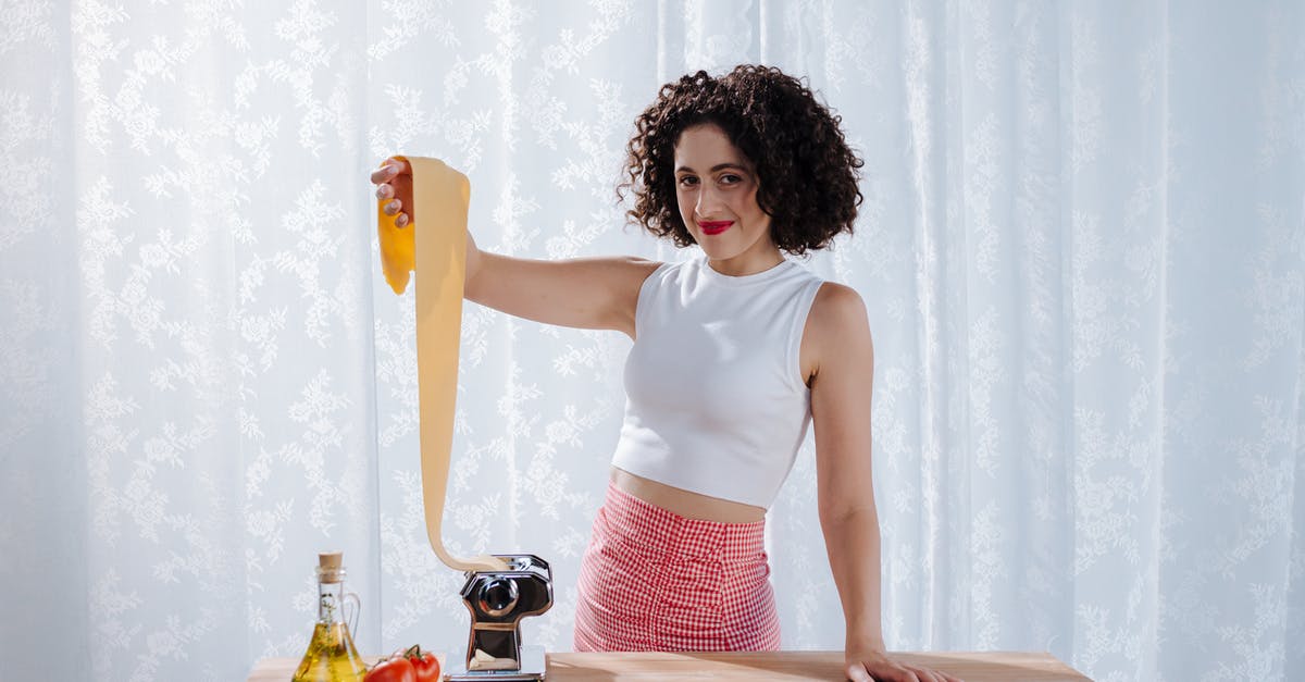 What do you do with left over tomato paste? - Woman in Room with Pasta Maker